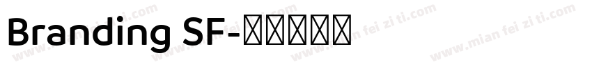 Branding SF字体转换